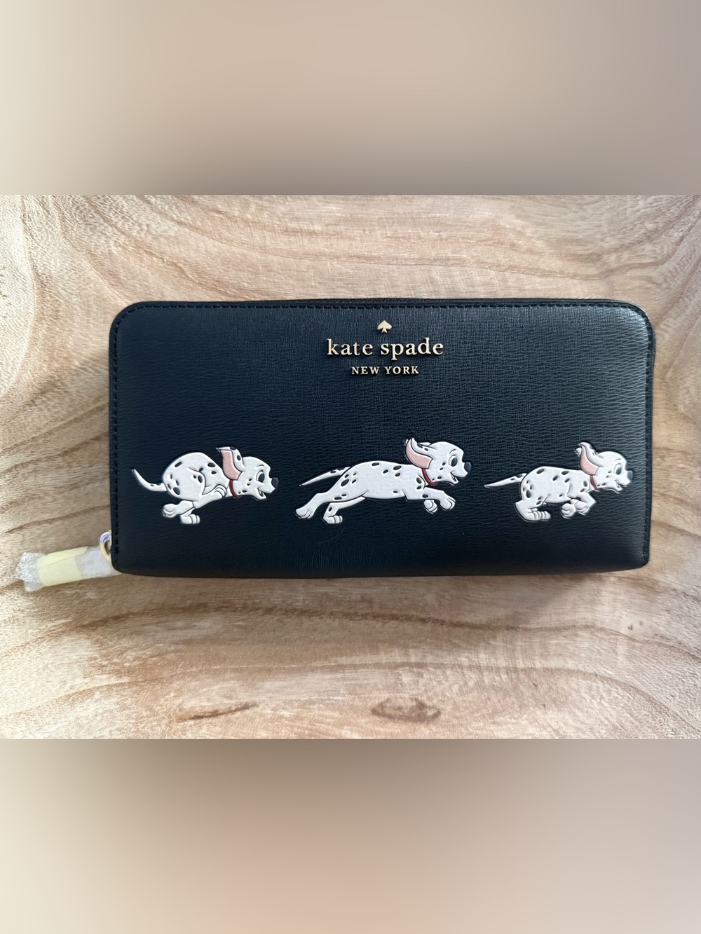 NWT Disney x Kate Spade 101 Dalmatians Continental Wallet K8240 Retired